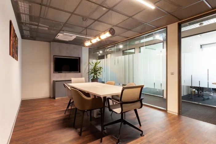 Meeting facilities available through the Regus Eurocentral serviced workspace