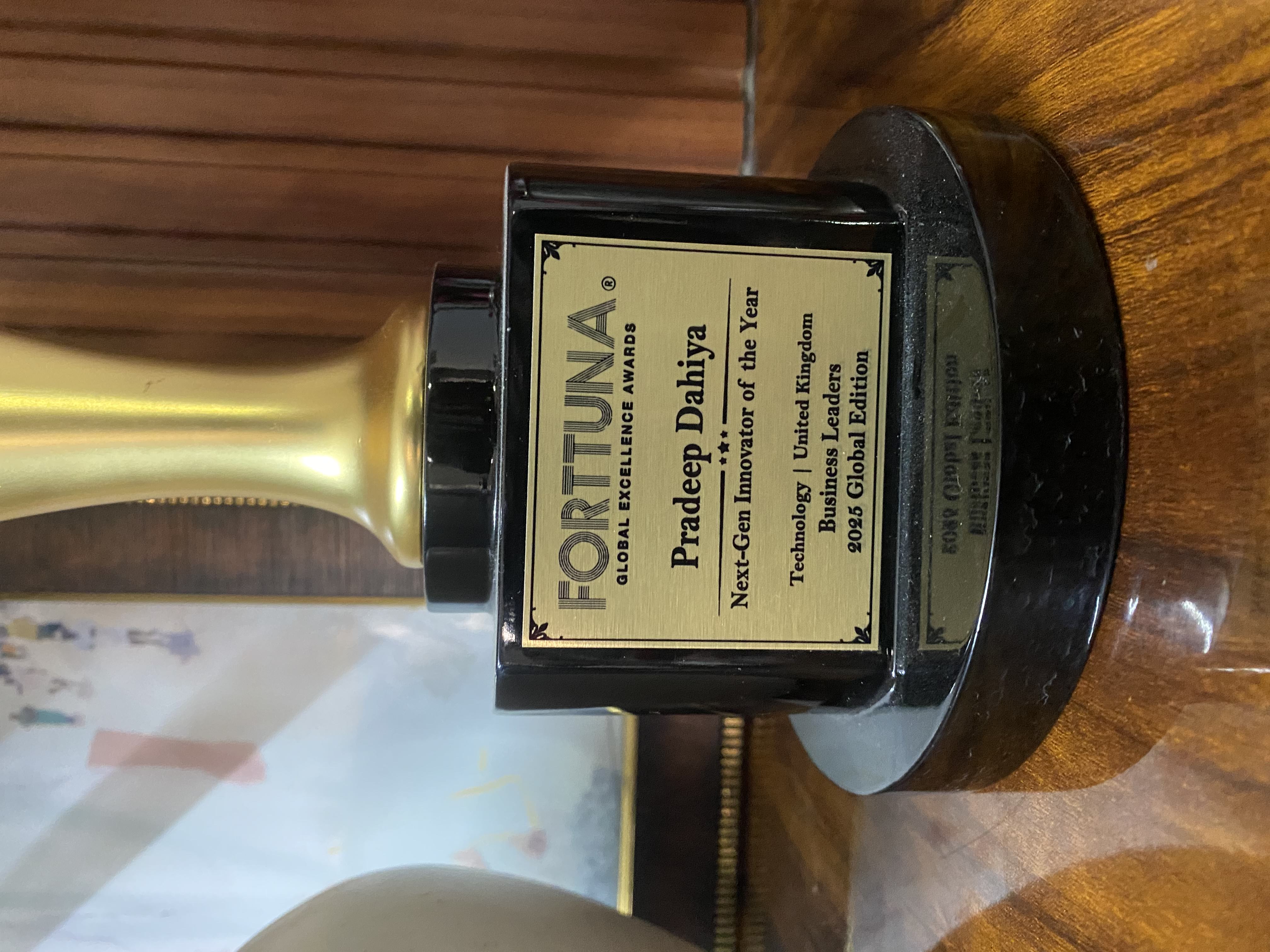 NextGen Innovator trophy