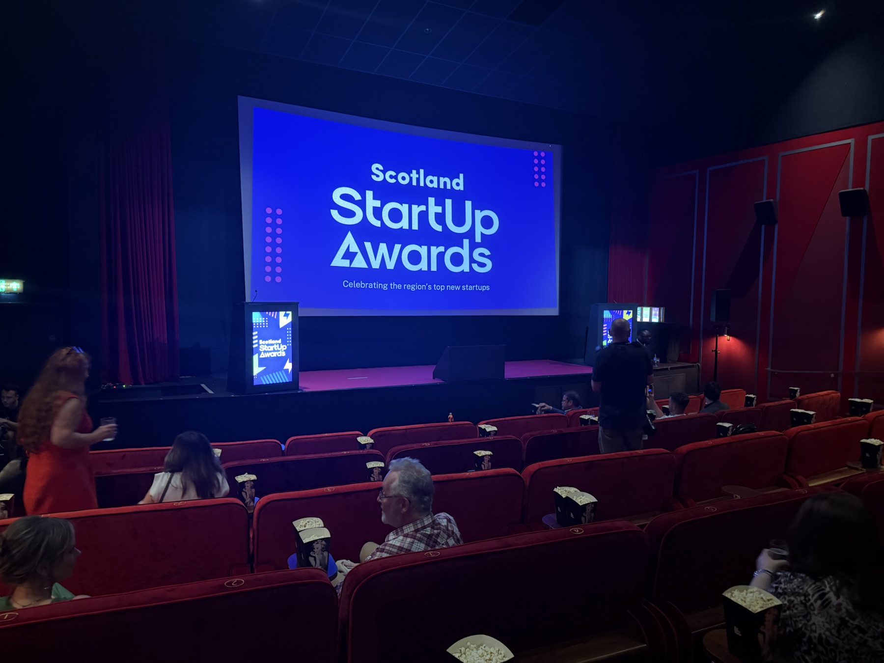 ScotiTech Scotland StartUp Awards 2026 finalist moment